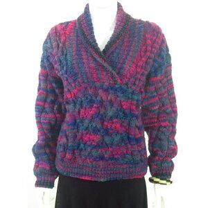 Shop TheStyleMinr Vintage for Authentic 70s Hand Made Cable Knit Sweater